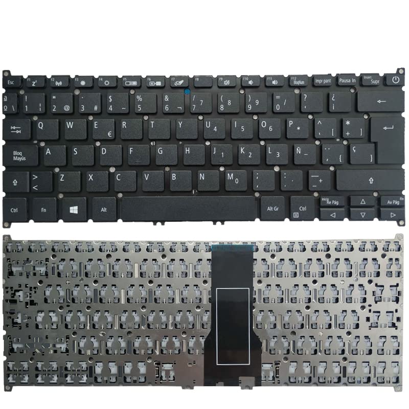 AKGIFT Laptop Replacement Keyboard Compatible for Acer Swift 3 SF314-54 SF314-54G SF314-41 SF314-41G Spanish Layout