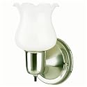 Westinghouse 66654 Corp 4-1/2-Inch Wall Bracket, Nickel , Red