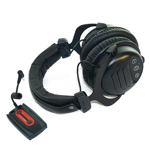 Quest Wireless Headphone W3 Pro for Metal Detector with 3.5mm Audio Jack