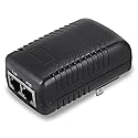 Sonew 48V/0.5A POE Power Supply Injector Ethernet Adapter PoE Wall Plug Injector for IP Voip Phones, Cameras and More(US Plug)