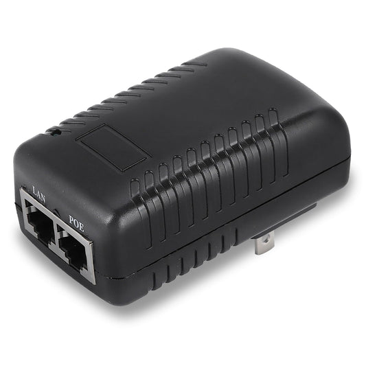 Sonew 48V/0.5A POE Power Supply Injector Ethernet Adapter PoE Wall Plug Injector for IP Voip Phones, Cameras and More(US Plug)