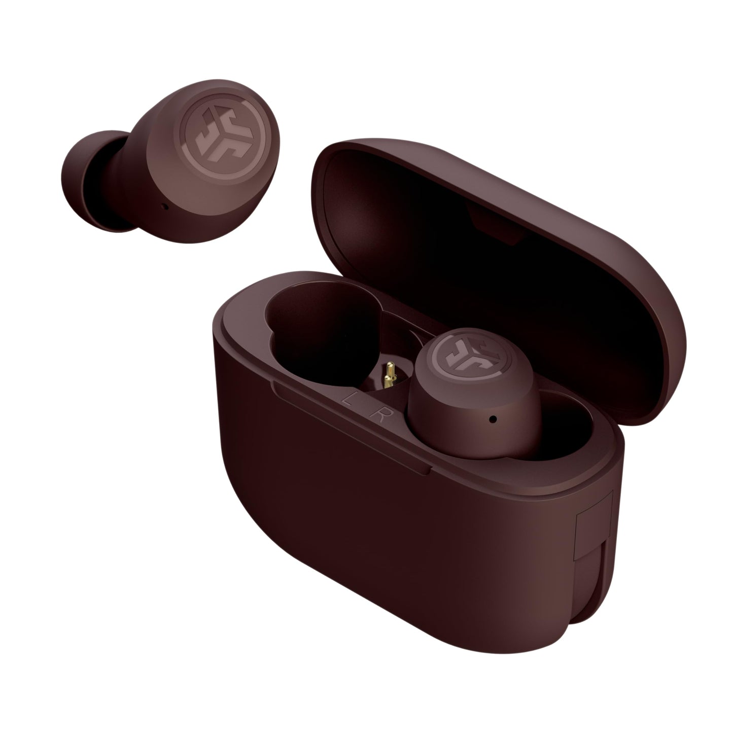 JLab, Go Air Pop+ Tones, True Wireless Earbuds, Bluetooth, IPX4, Dual Connect, EQ3 Sound, 4975 C
