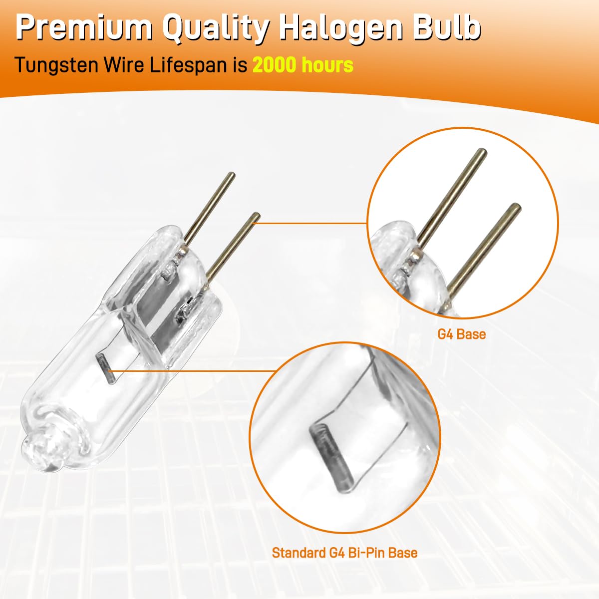Oven Light Bulb 10W 12V for Dacor 86364 Halogen Light Bulbs