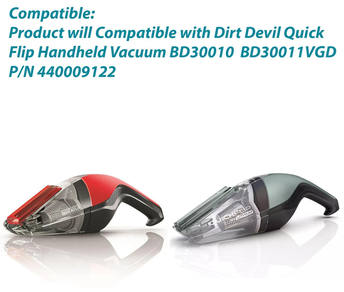 8V Charger Replacement for Dirt Devil Quick Flip Handheld Vacuum BD30010, Compatible with Part #440009122, Power Adapter Cord