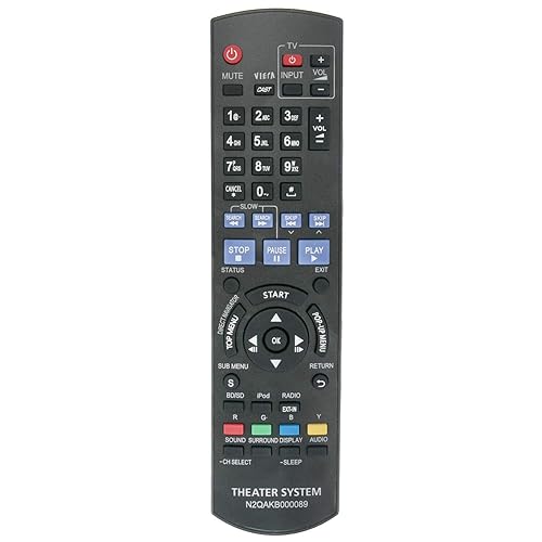 N2QAKB000089 Remote Control for Panasonic SC-BTT350 SA-BT230 SA-BT235 SA-BT330 SA-BT730