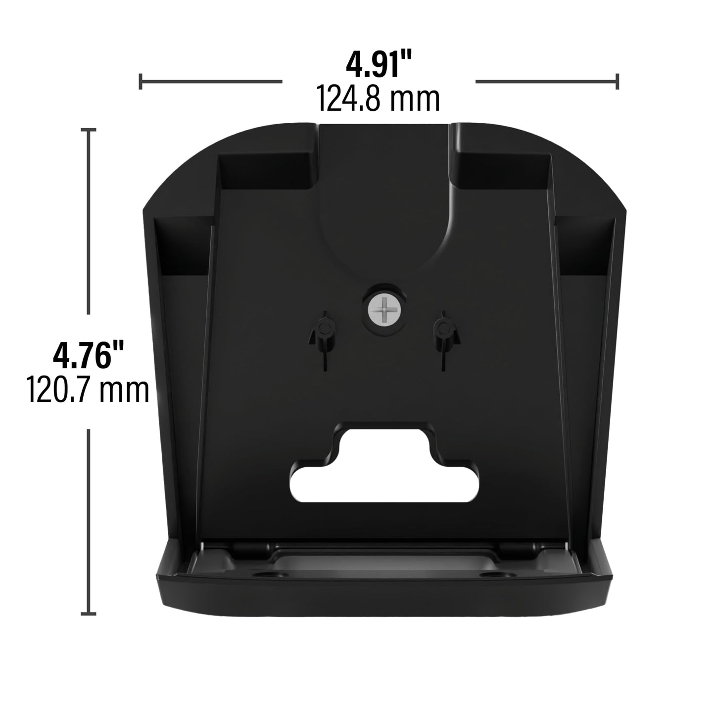 Sanus Fixed Speaker Wall Mount for Sonos Era 300™ - Low Profile Speaker Mount with Easy 3-Step Install & Included Hardware - Single, Black Mount