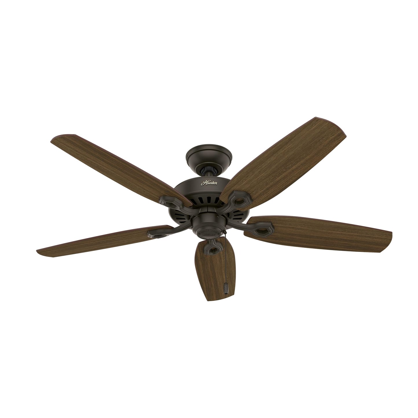 Hunter Builder Elite, Indoor, Ceiling Fan, No Light, 52 inch, New Bronze