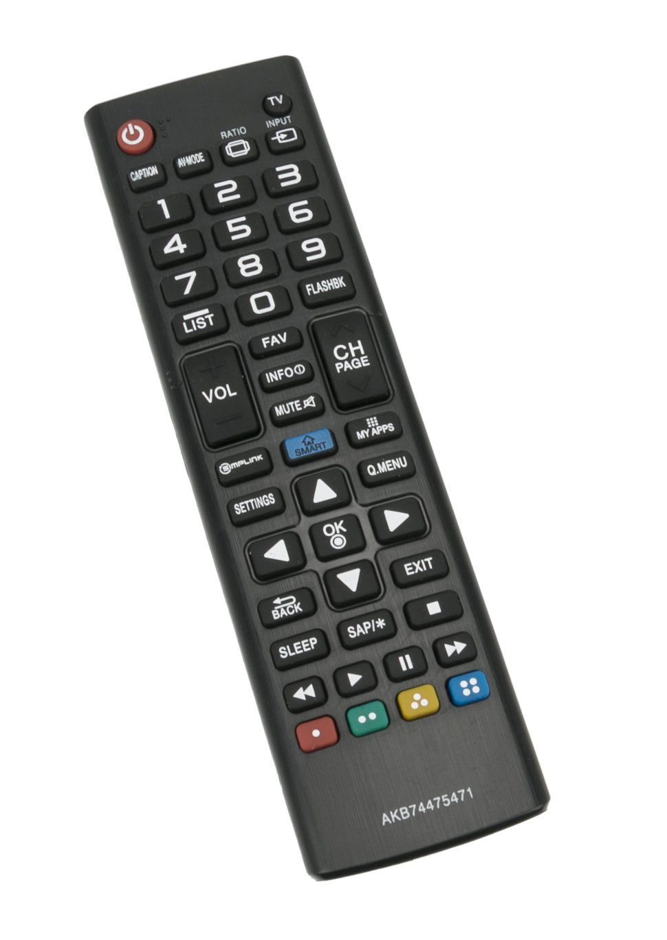 New AKB74475471 Replace Remote fit for LG TV 49lf6300 50lf5800 55LF6090 32LF5800 32LF580B 42LF5800 55lf6300 60LF610055LF6100