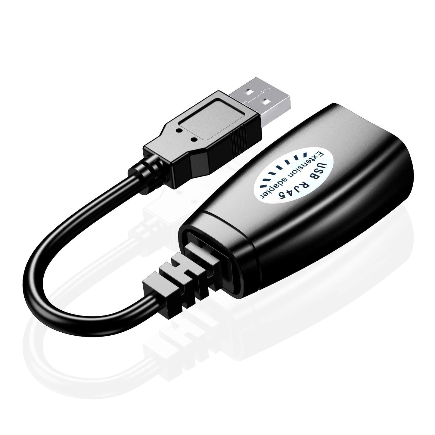 SMAKNÂ USB Over Cat5/5e/6 Extension Cable RJ45 Adapter Set
