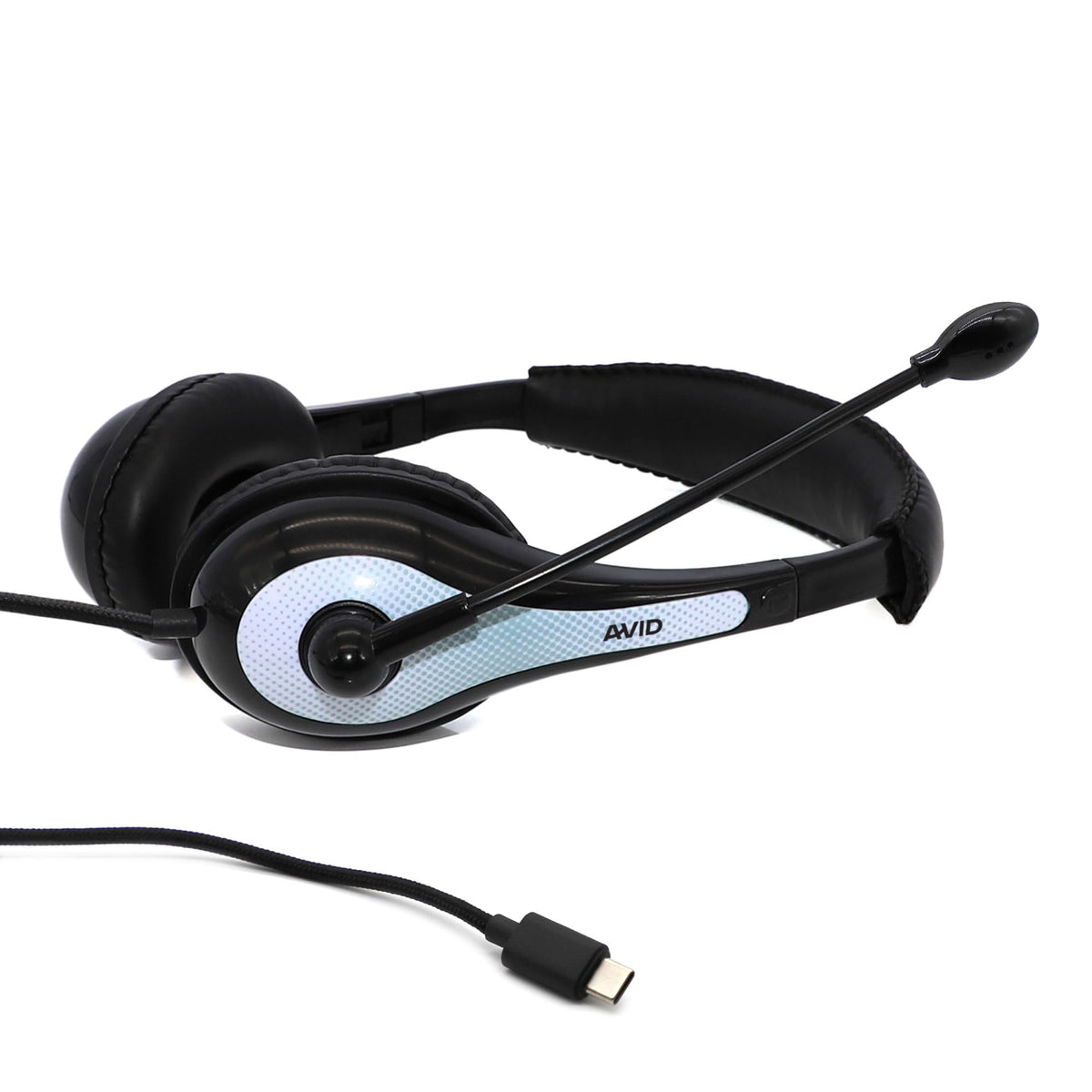 Avid Products AE-36 Headset, USB-C Plug, White