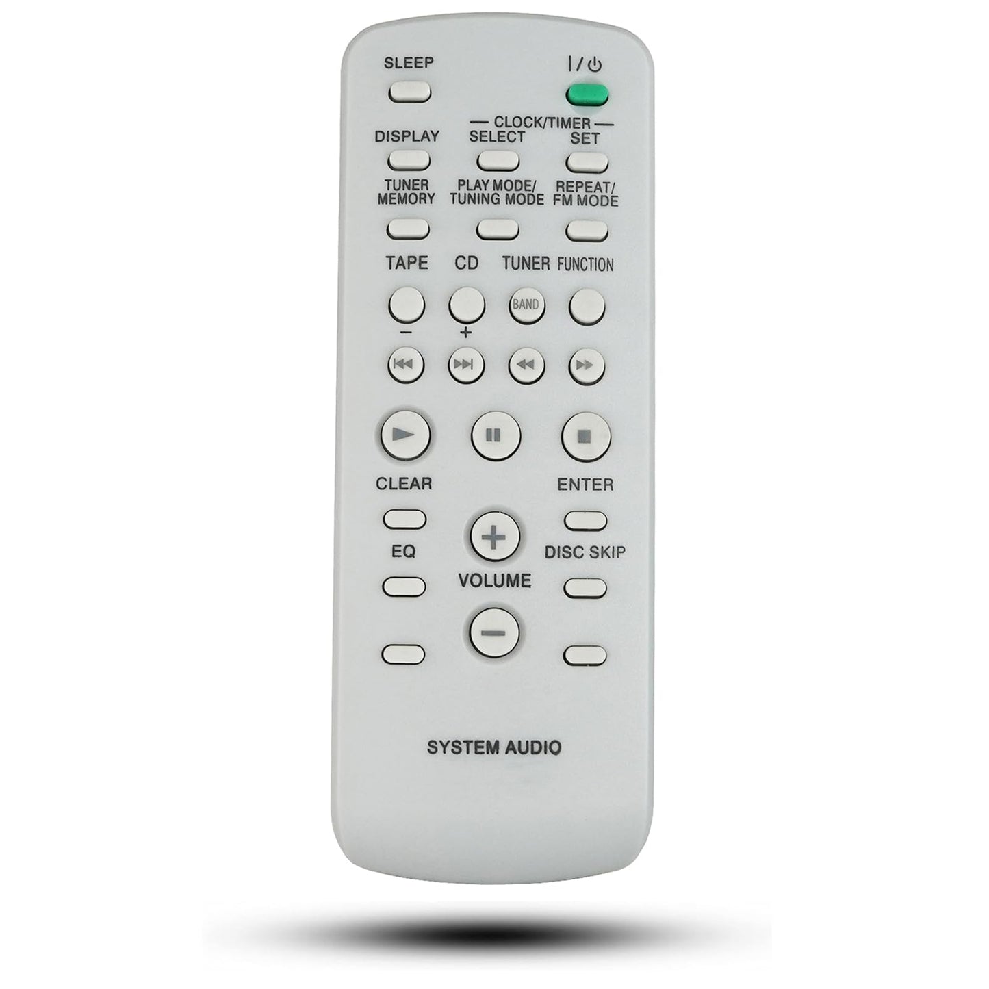 Replacement Remote Control Compatible for Sony MHC-EC78 HCD-EC78 RM-SC55 HCD-ZX6 Micro Hi-Fi Component System