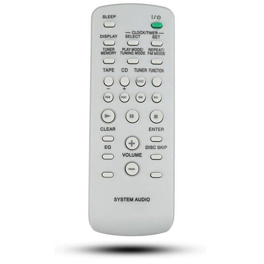 Replacement Remote Control Compatible for Sony MHC-EC78 HCD-EC78 RM-SC55 HCD-ZX6 Micro Hi-Fi Component System