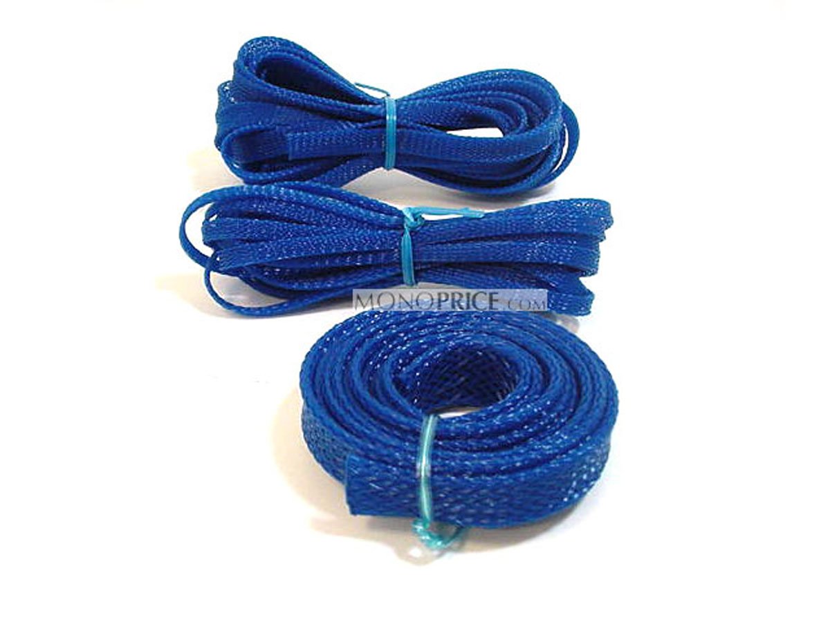 Monoprice 102351 Cable Sleeve kit, Blue