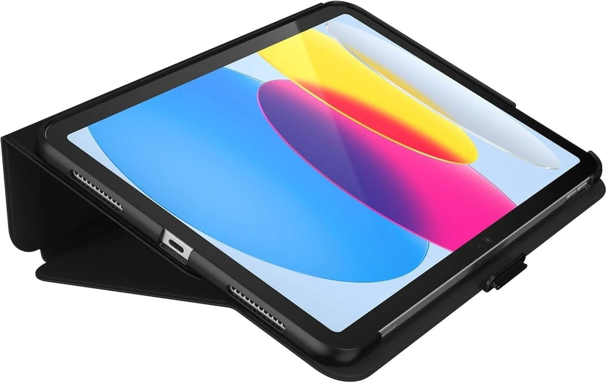 Speck Balance Folio Case for iPad 11" (A16, 2025) & 10.9" 10th Gen (2022) - Drop & Camera Protection, Slim Multi Range Stand, Apple Pencil Holder