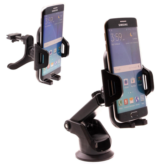 Car Mount Windshield Air Vent Compatible with Motorola Razr (2024,2023,2022,2020,2019), Phone Holder Glass Cradle Suction Swivel Dock Stand