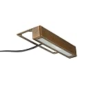 VOLT Cast Brass 12V Undercover Hardscape Light (Bronze) for Low Voltage Outdoor Step, Deck, Masonry & Wall Lighting