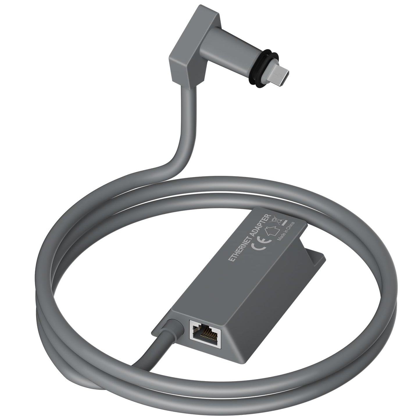 Mwin Starlink Ethernet Adapter for Gen 2 - Starlink Accessories for V2 Internet Kit Satellite, Powerline Ethernet Adapter Actuated Gen 2 for Wired