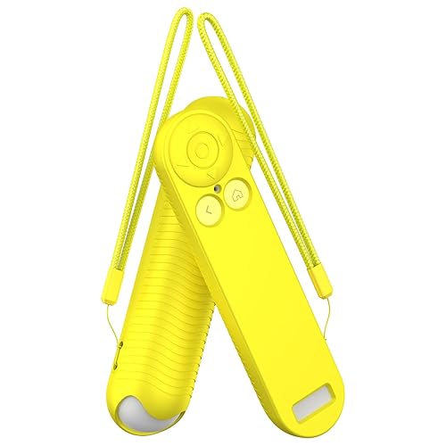 Nex Silicone Case Cover for Playground Game System Remote, Anti Slip Shockproof Protective Sleeve with Lanyard (Yellow)