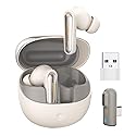 Wireless Active Noise Cancelling Gaming Earbuds-Dongle rechargeable-20ms Ultra-Low Latency, Dual-Mode 2.4GHz & Bluetooth 5.3, Hi-Fi Sound for PS5…