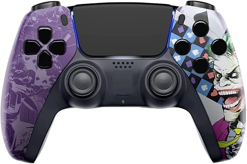 MODDEDZONE Wireless Controller for PS5 with Exclusive and Unique Designs Compatible with PlayStation 5 and PC - The Ideal Christmas Gift for Gaming
