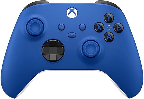 Xbox Wireless Gaming Controller (2025) - Shock Blue - Play on Xbox, Windows, Android, iOS, FireTV Sticks, Smart TVs, VR Headsets
