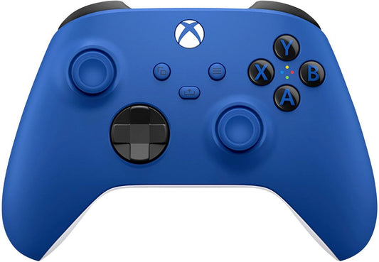 Xbox Wireless Gaming Controller (2025) - Shock Blue - Play on Xbox, Windows, Android, iOS, FireTV Sticks, Smart TVs, VR Headsets