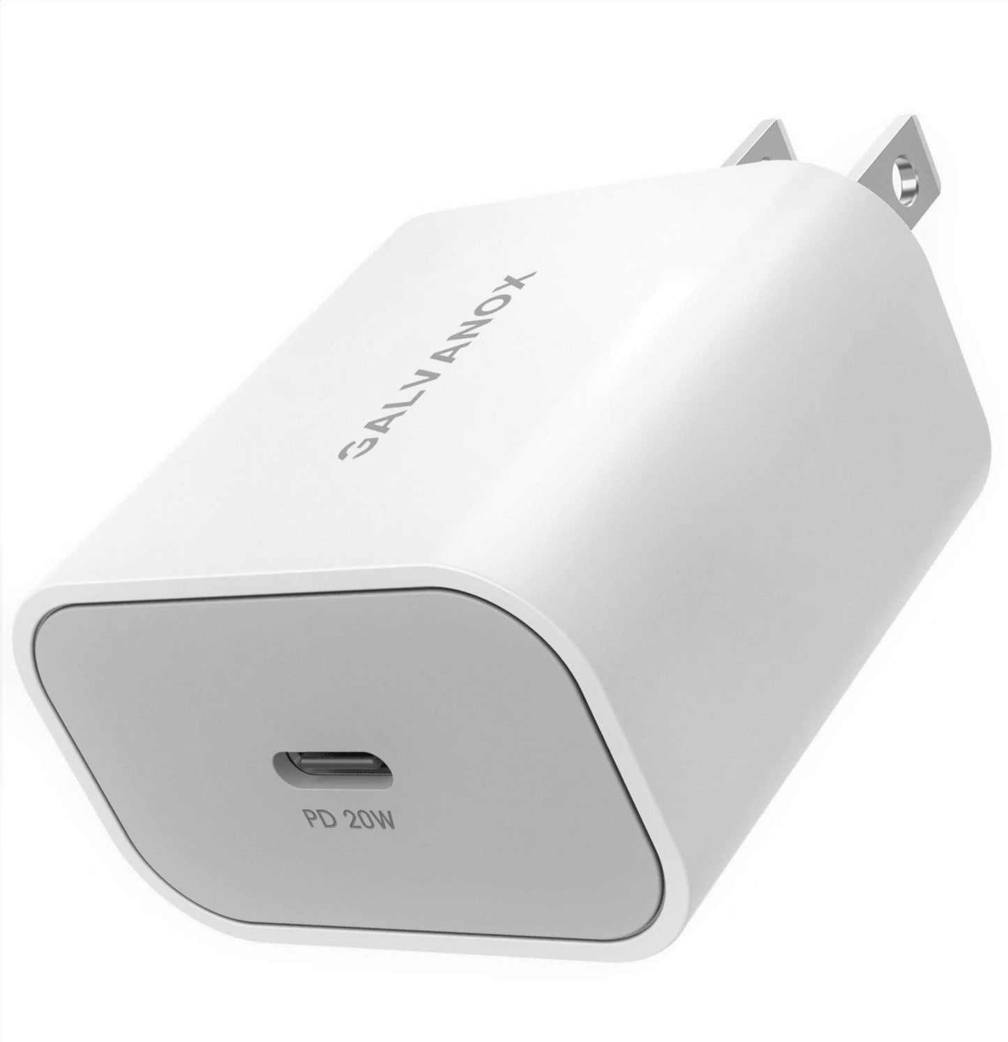 Galvanox PD Wall Charger Adapter Block Type C for Samsung Galaxy Phones/iPhone Models (20W)