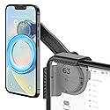 for Tesla Phone Mount, Magsafe Strongest Magnetic Tesla Phone Holder for Tesla Model 3/Model Y/Cybertruck Accessories 2024, No Glue for Car Phone
