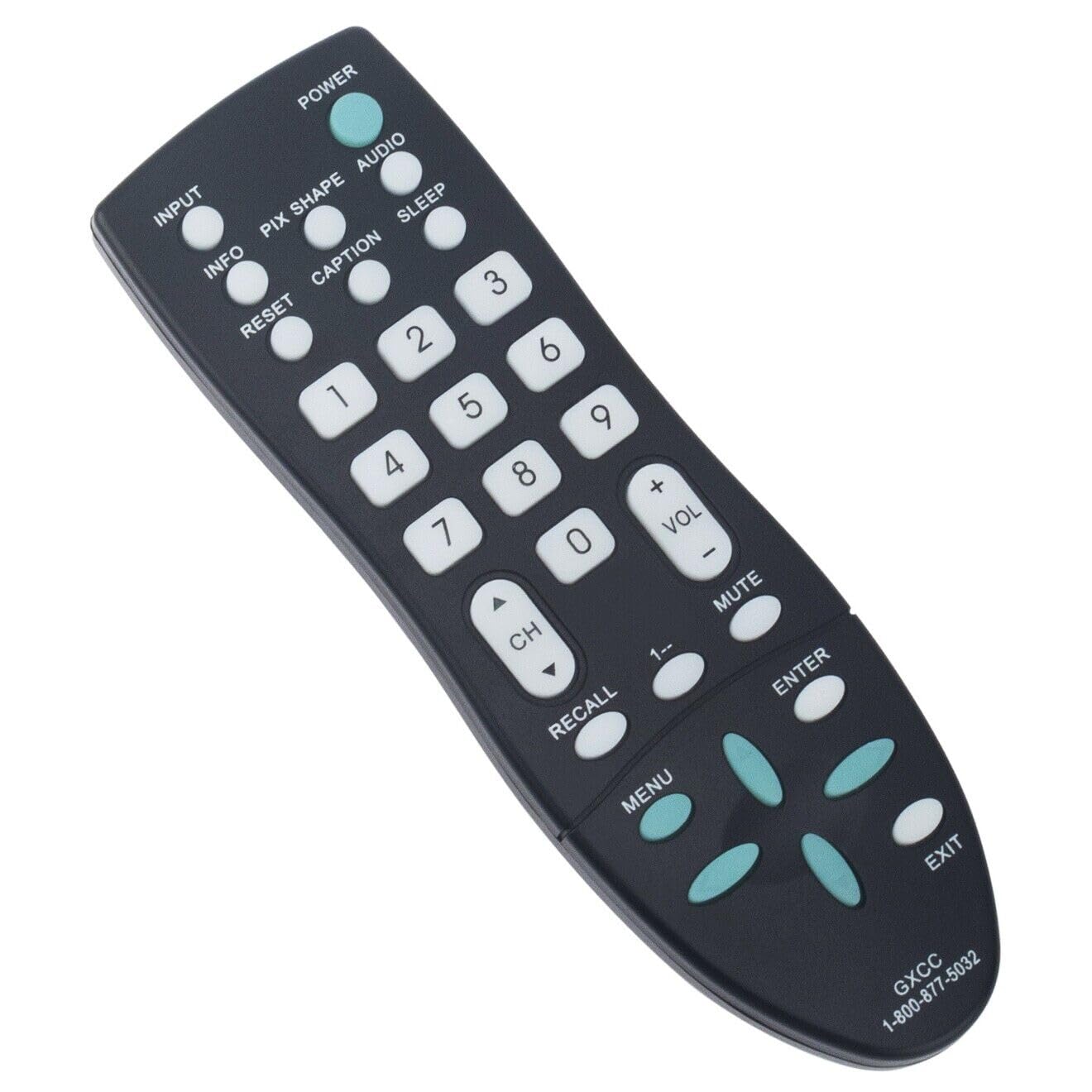 GXCC Replace Remote Control Compatible with Sanyo TV DP32640 DP32642 DP39842 DP39843 DP19648 DP19649