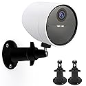 UYODM 2 Pack Wall Mount Holder for SimpliSafe Outdoor Security Camera, 360°Rotation Security Bracket with 1/4 Screw Thread, Camera Not Included