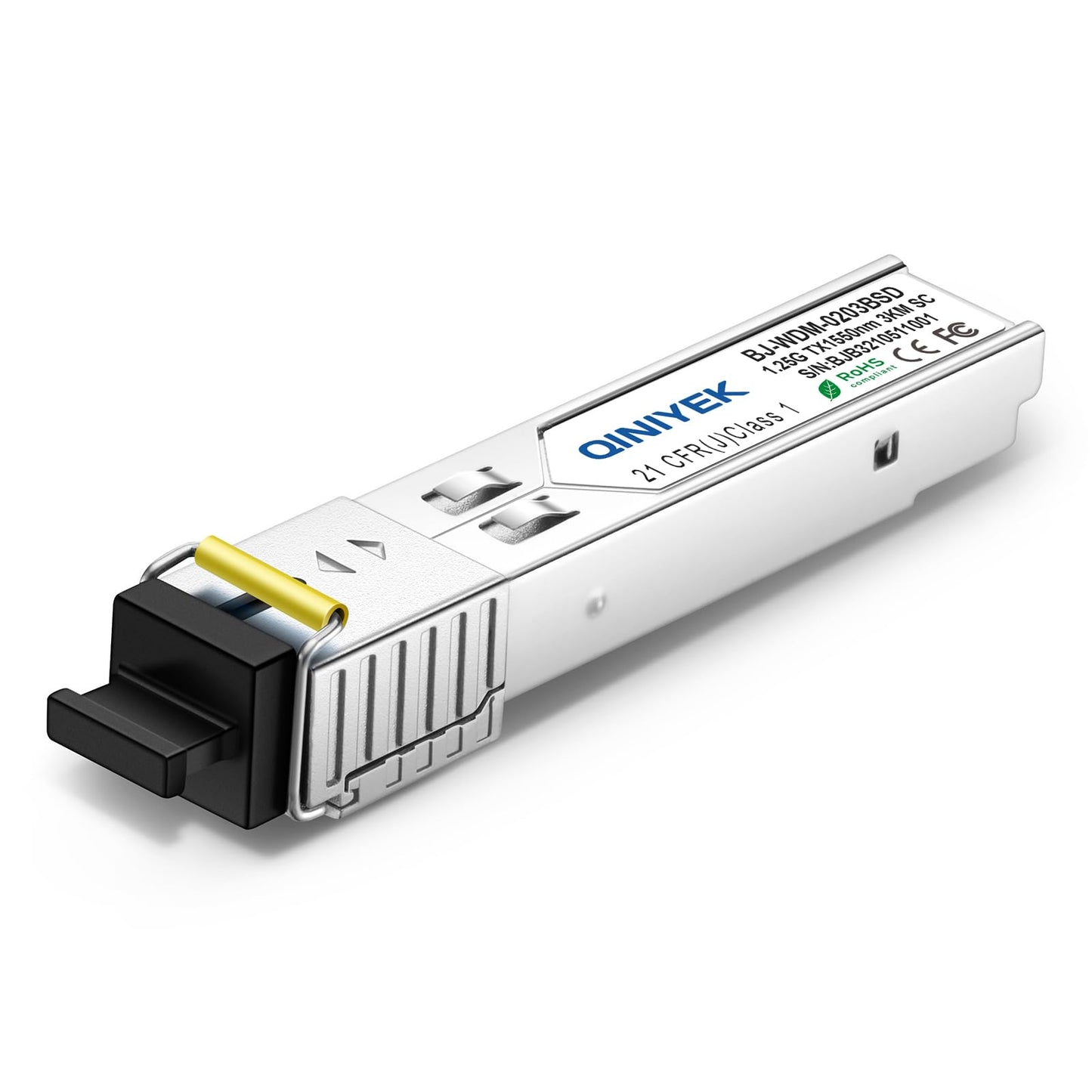 1 Pair simplex SC Module 3KM, 1.25G Single-Mode Fiber Connector, SFP-WDM-SM 1000BASE BiDi 1310nm/1550nm SFP Transceiver Module