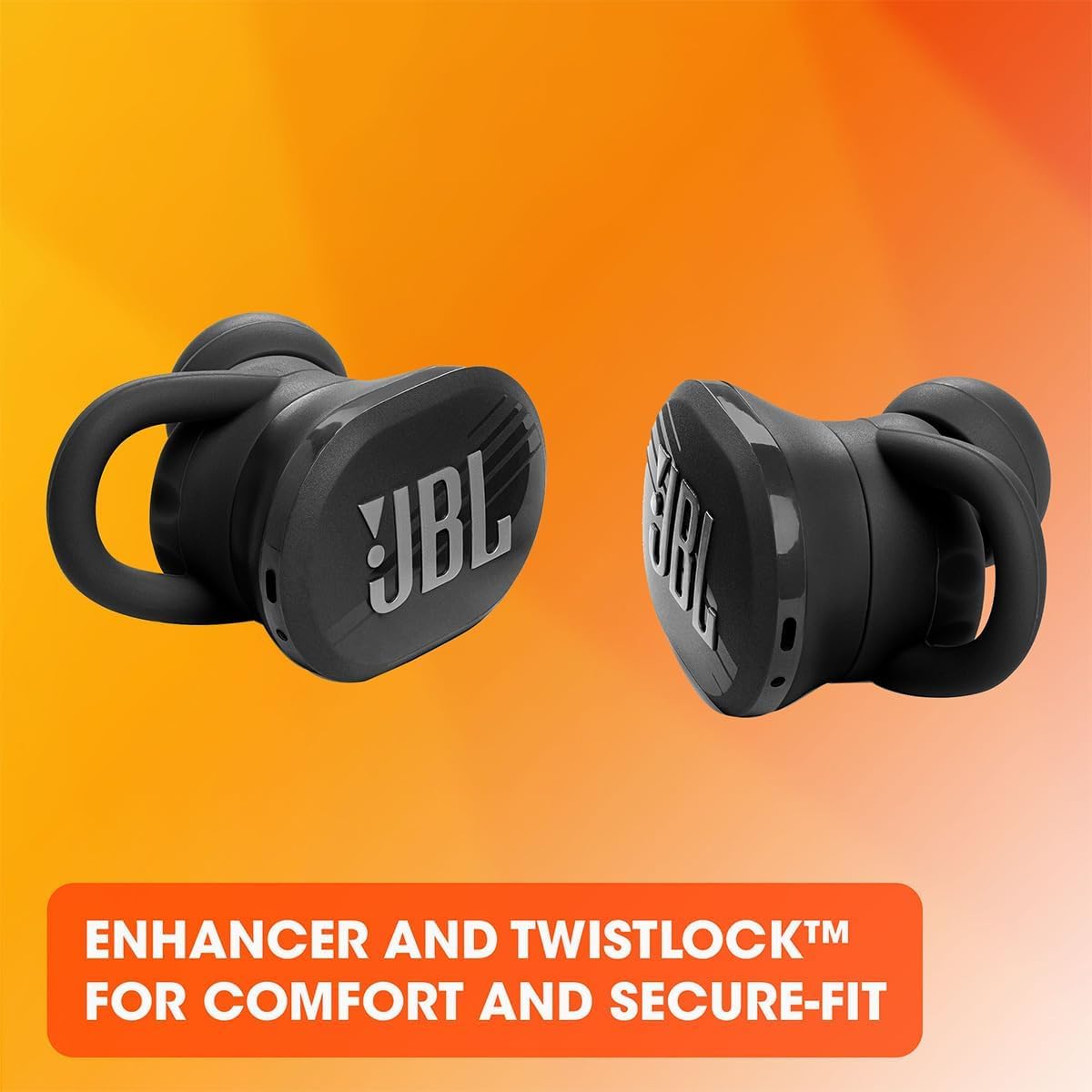 JBL Endurance Race True Wireless Sport Earbuds, Bluetooth Headphones Pure Bass, IP67 Waterproof & Dustproof, Ambient Aware & TalkThru, 30H Battery