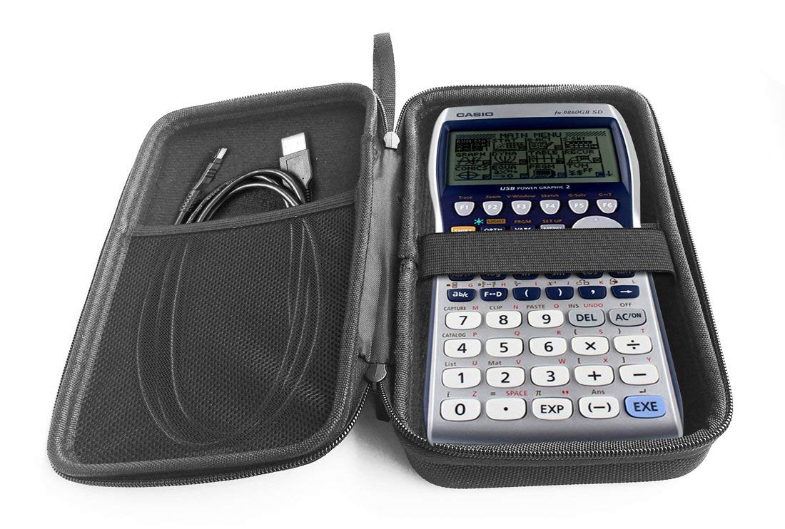 FitSand Hard Case Compatible for Casio fx-9860GII Graphing Calculator
