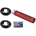 sE Electronics DM1 Dynamite Active Inline Microphone Preamplifier with Two 10' XLR Cables Bundle