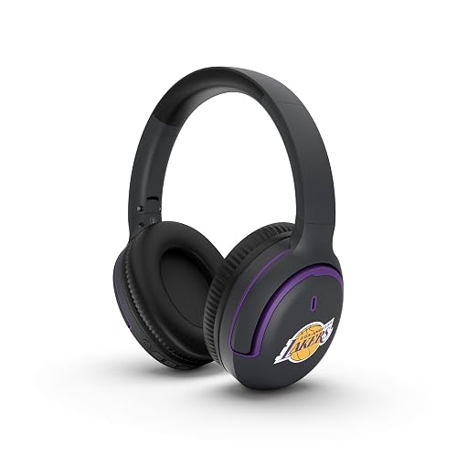 SOAR NBA Active Noise Cancelling Over The Ear Headphones, Los Angeles Lakers