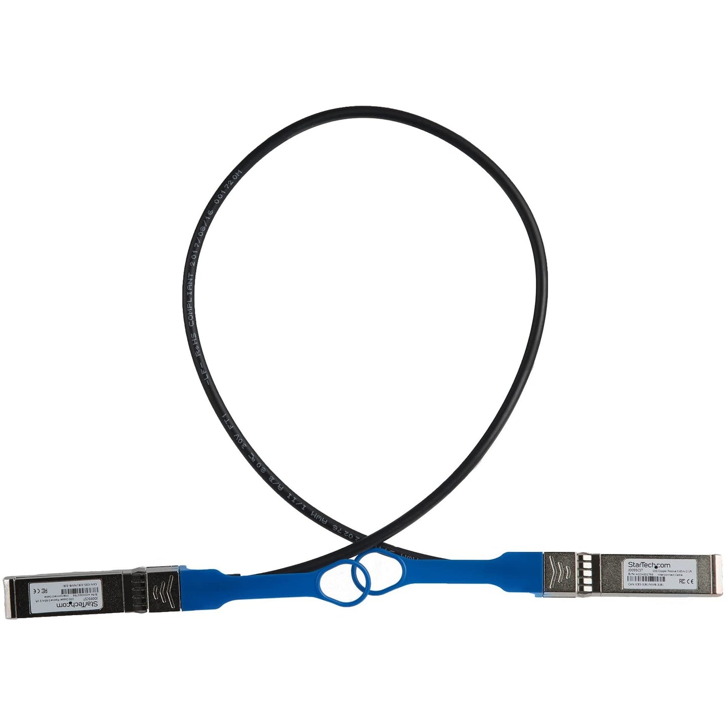 StarTech.com StarTech.com HPE JD095C Compatible .65m 10G SFP+ to SFP+ Direct Attach Cable-10GbE SFP+ Copper DAC 10 Gbps Low Power Passive Mini