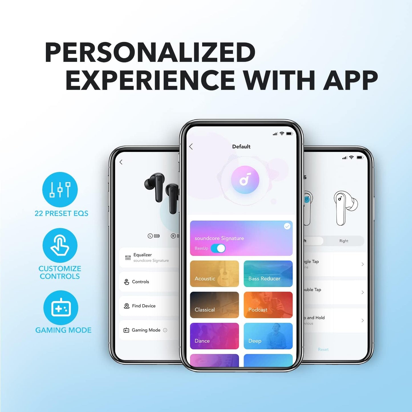 Soundcore by Anker P20i True Wireless Earbuds, 10mm Drivers with Big Bass, Bluetooth 5.3, 30H Long Playtime, Water-Resistant, 2 Mics for AI Clear