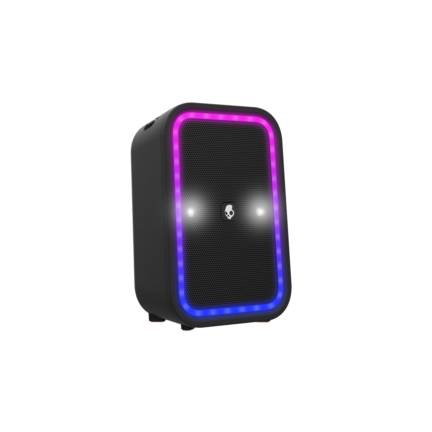 Skullcandy Stomp Bluetooth Speaker - IPX7 Waterproof Wireless Portable Speaker, with LED Lightshow & Strobe Modes, 12 Hour Battery, Multi-Link,