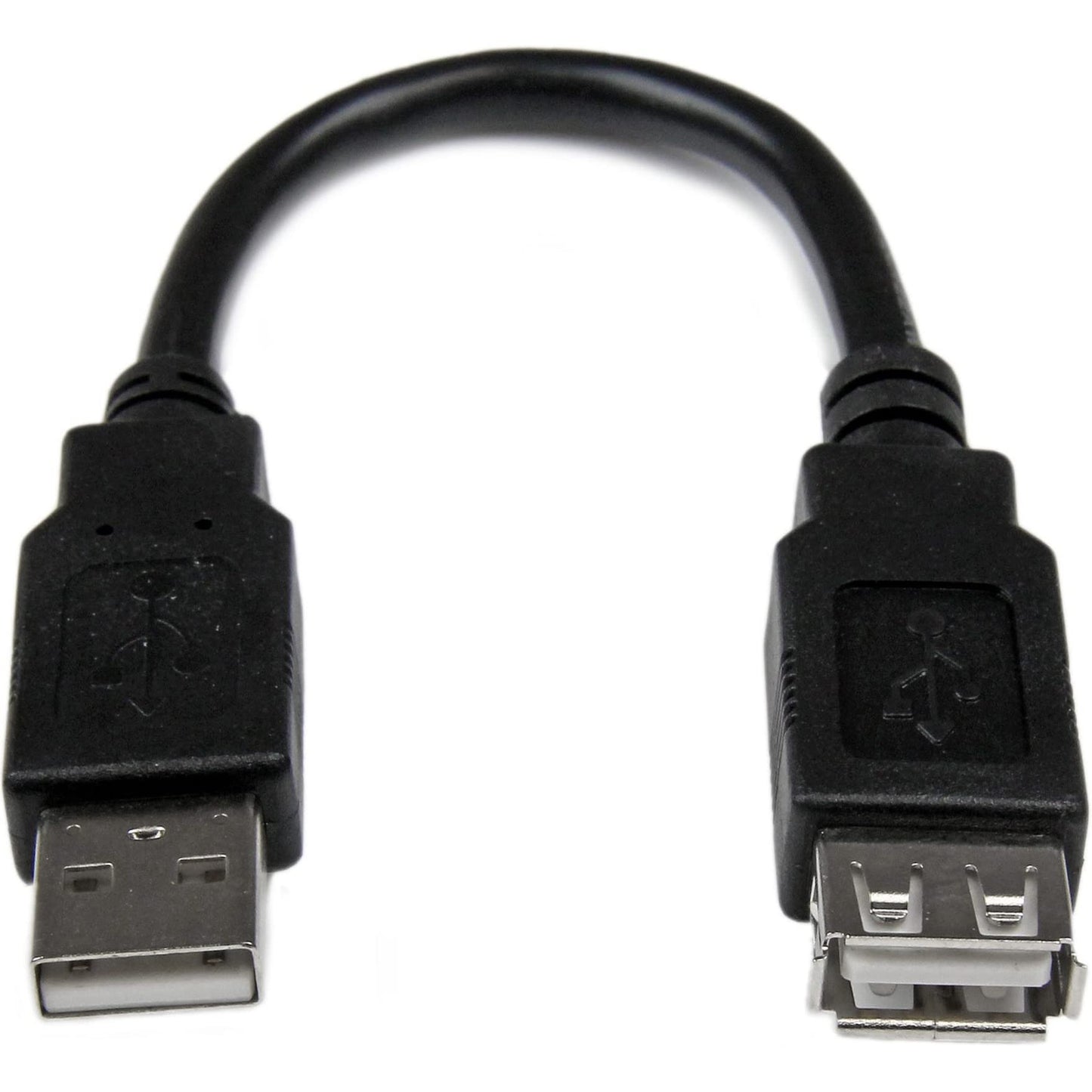 6in USB 2.0 Extension Adapter Cable A to A - M/F