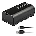 Kastar NP-F570T USB-C Battery 1-Pack Replacement for Sony DCR-TRV5 DCR-TRV510 DCR-TRV520 DCR-TRV525 DCR-TRV58 DCR-TRV620 DCR-TRV7 DCR-TRV720