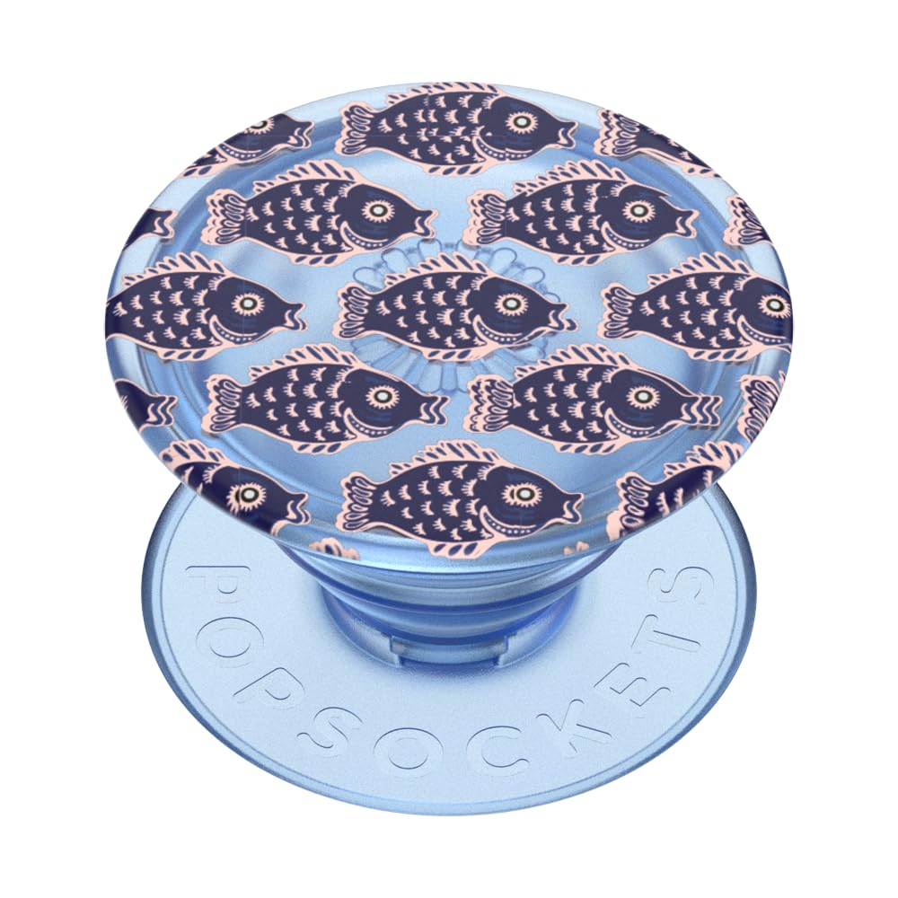 PopSockets Adhesive Phone Grip, Holder, Phone Stand, Blue - School Time