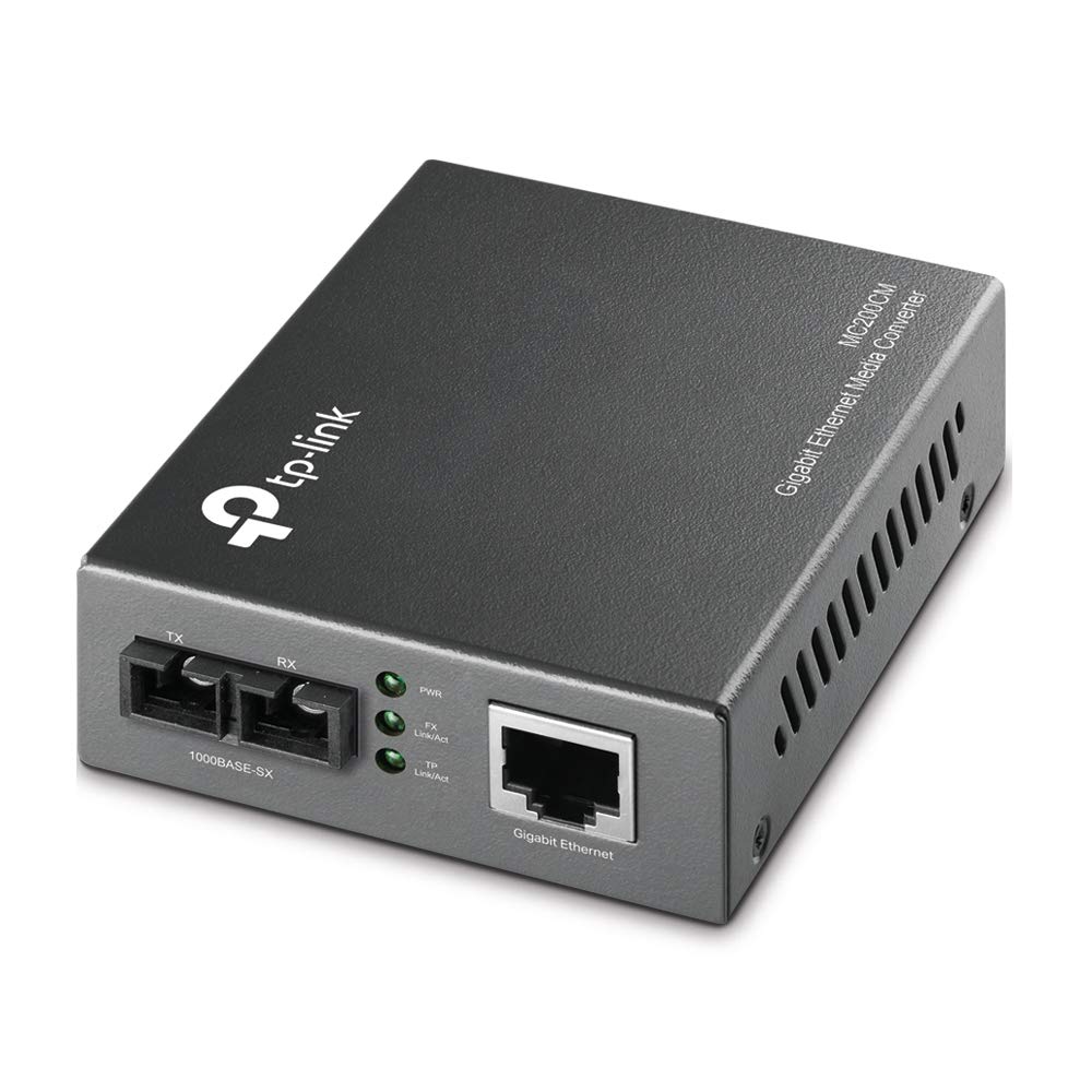 TP-Link Gigabit SFP to RJ45 Fiber Media Converter | Fiber to Ethernet Converter