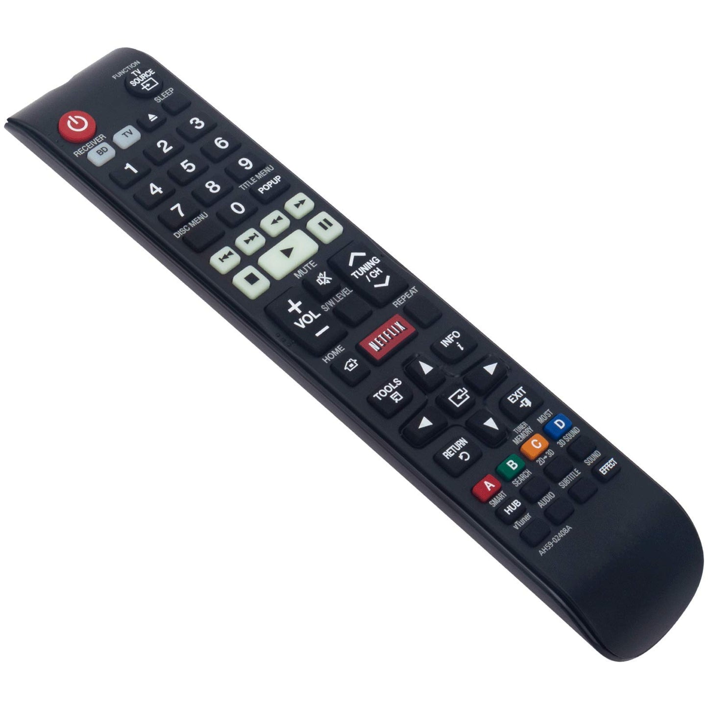 New - AH59-02408A Remote Control for Samsung Blu-ray DVD Home Theater System HT-E4500K