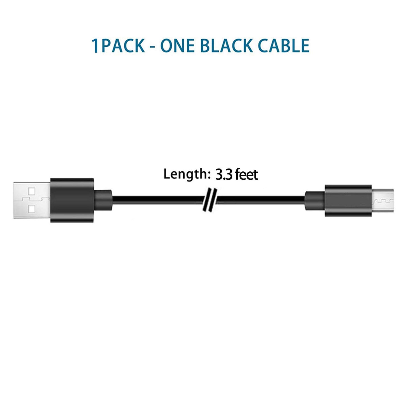 Micro USB Charging Cable Cord Wall Charger Compatible for Beats by Dr Dre Studio Solo Powerbeats 3 2 1 Wireless Headphone, Sony SRS-XB41 XB12 XB20