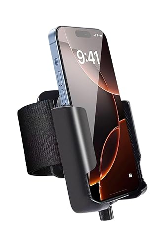 Xpzkaiyue Running Armband 2-in-1 Wrist & Arm Phone Holder for Running/Cycling - 360° Swivel, Fits iPhone/Samsung 4.0-7.0 Inch Smartphones