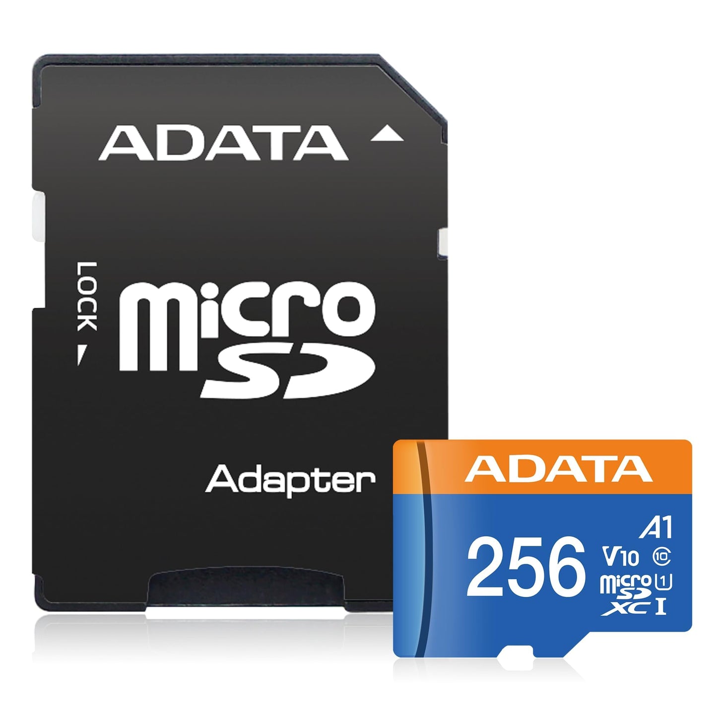 ADATA Premier microSDXC/SDHC UHS-I Class 10 Memory Card - 256GB - High-Speed, Reliable Storage - Smartphones, Tablets & Cameras - Includes SD Adapter