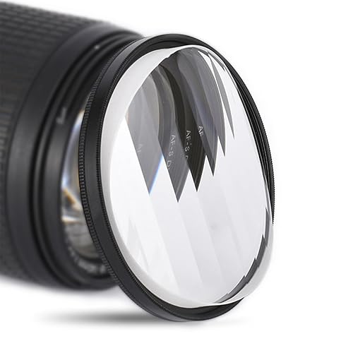 KOGJAERS Fractal Photography Linear Filters 72mm Camera Lens Effect Filters, Camera Accessories with Fractal Refraction and Variable Number
