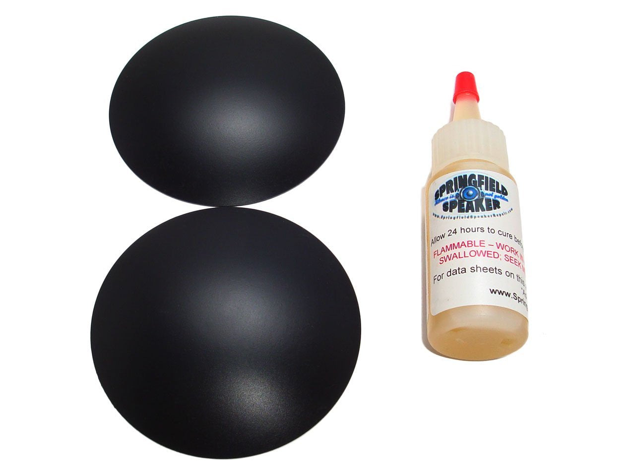 3.25" Inverted Poly Speaker/Subwoofer Dust Cap Kit
