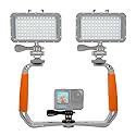 Suptig Dive Rig, Diving Gear Action Camera Rig Compatible for Gopro Hero 13 12 11 10 9 8 7 6 5 4 3 2, Gopro Max2, DJI Osmo, Insta 360, Akaso, Olympus