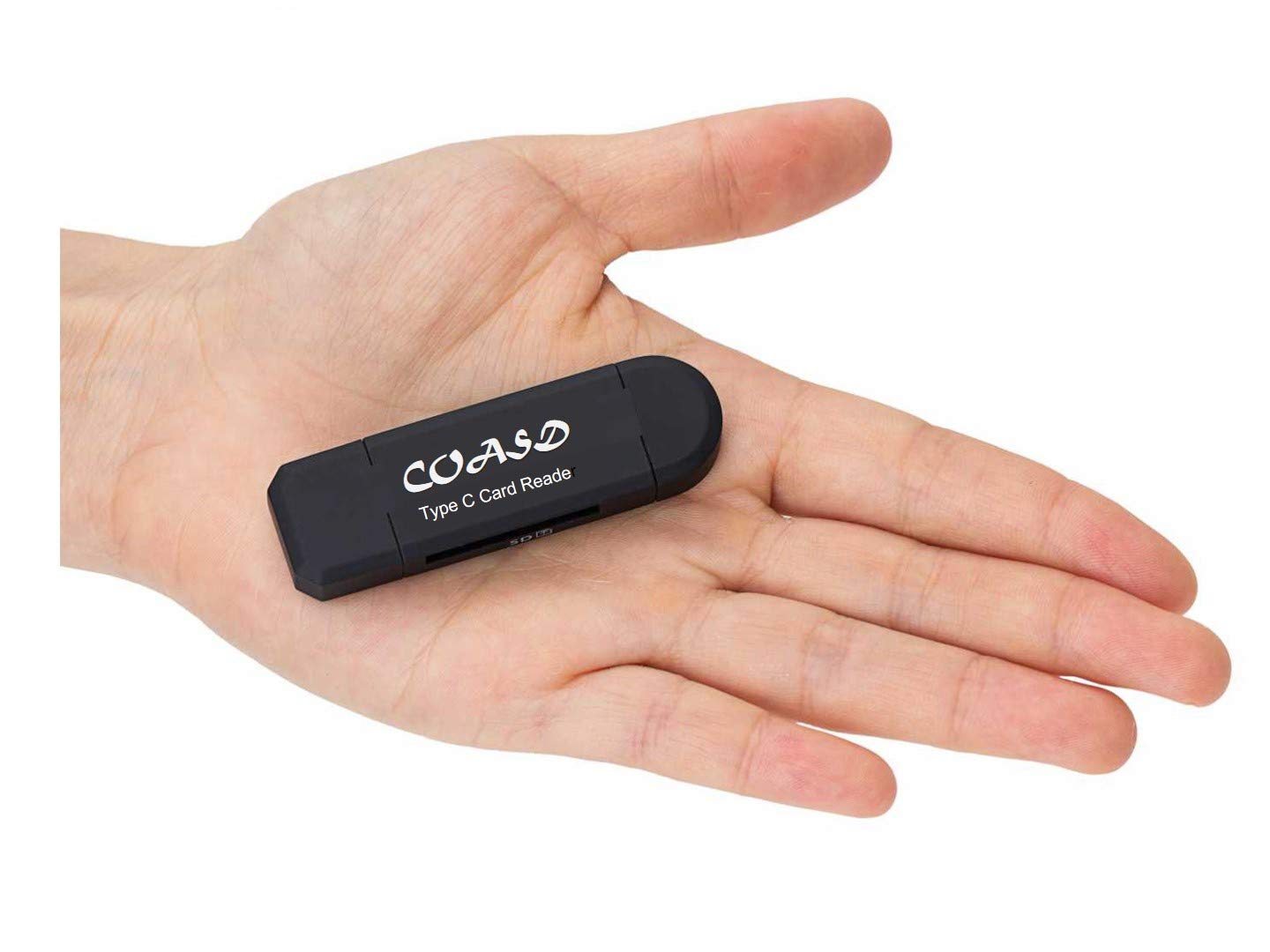 COASD Memory Card Reader SD OTG Adapter and USB 3.0 Portable for SDXC, SDHC, SD, MMC, RS-MMC, Micro SDXC, Micro SD, Micro SDHC Card and UHS-I Card